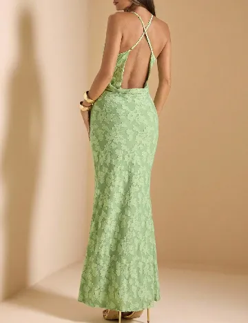 Rochie lunga SHEIN, verde