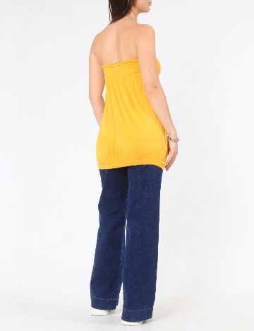 Top Bershka, galben