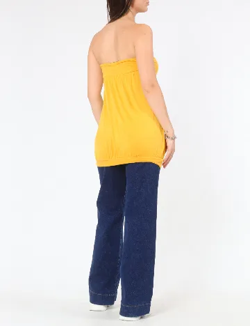 Top Bershka, galben