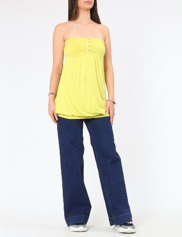 Top Bershka, verde