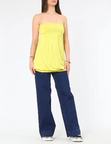 Top Bershka, verde