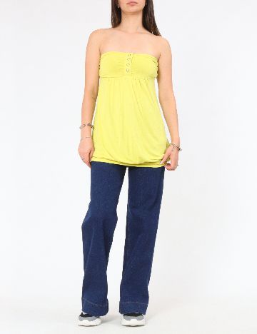 Top Bershka, verde