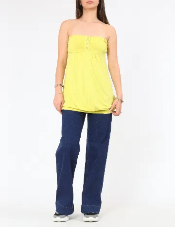 Top Bershka, verde