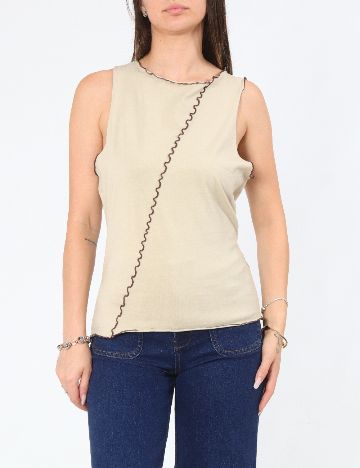 Maiou Top Shop, bej