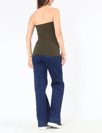 Top Bershka, kaki
