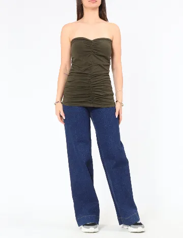 Top Bershka, kaki