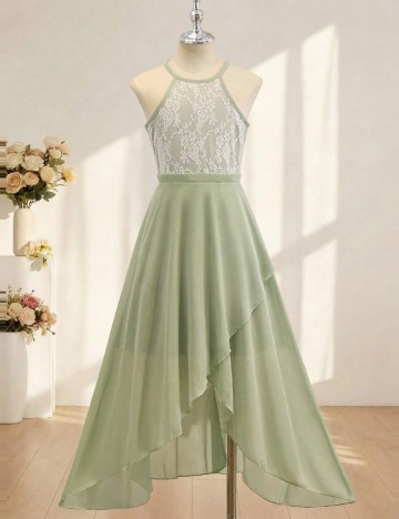 Rochie Shein Kids, verde