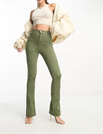 Blugi Don t think twice, verde