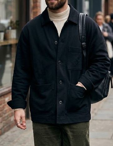 Jacheta Oversize Topman, negruf
