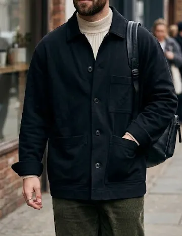 Jacheta Oversize Topman, negruf