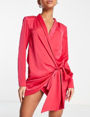 Rochie scurta ASOS, roz