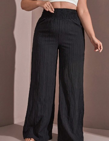 Pantaloni SHEIN CURVE, negru
