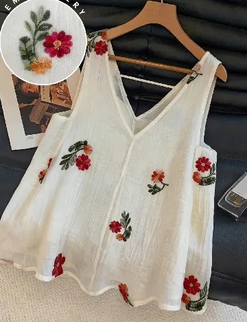 Bluza SHEIN, ecru
