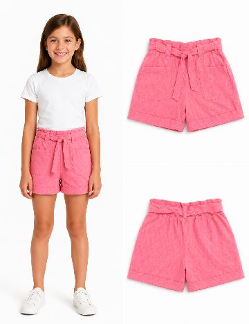Pantaloni scurti Zara, roz