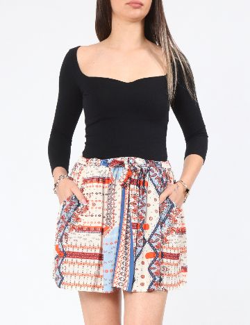 Fusta Zara, mix culori