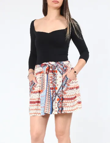 Fusta Zara, mix culori