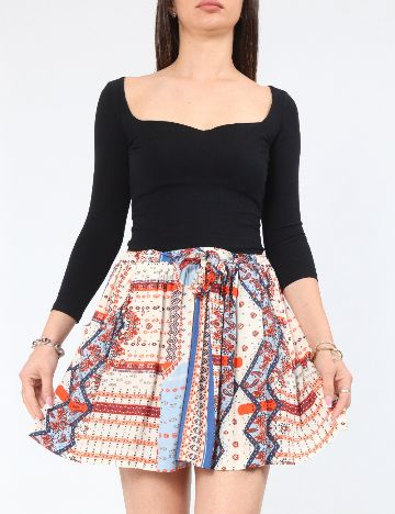 Fusta Zara, mix culori