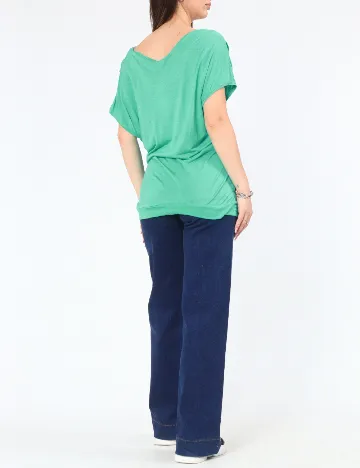 Tricou Pull&Bear, verde