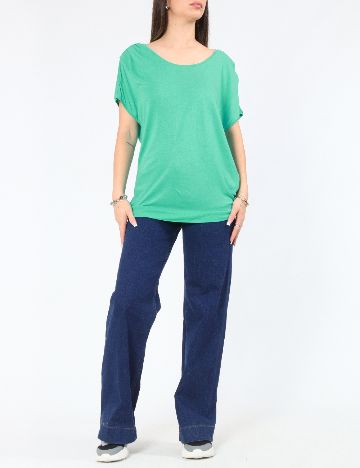 Tricou Pull&Bear, verde
