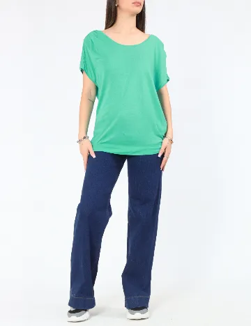 Tricou Pull&Bear, verde