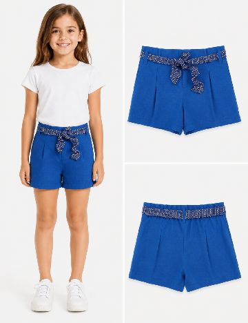 Pantaloni scurti Zara, albastru
