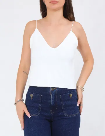 Top Zara, alb