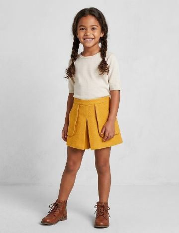 Pantaloni scurti Zara, galben