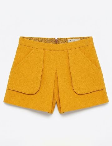 Pantaloni scurti Zara, galben