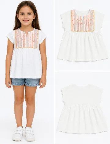 Bluza Zara, alb