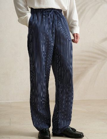 Pantaloni SHEIN, bleumarin