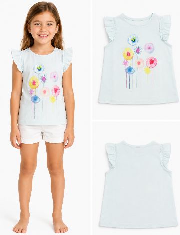 Tricou Zara, albastru