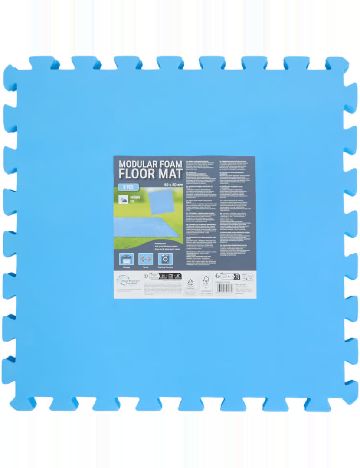 Set covoras din spuma pentru piscina 8 bucati ACTION, albastru