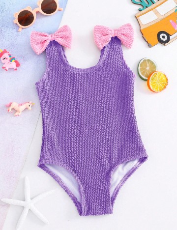 Costum de baie Shein Kids, mov