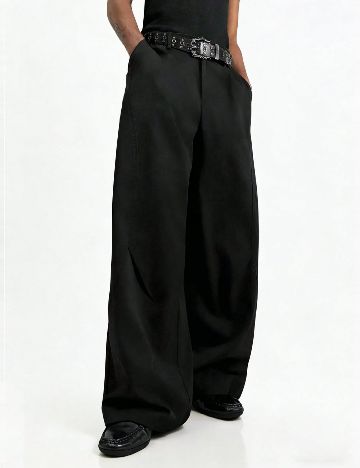 Pantaloni SHEIN, negru