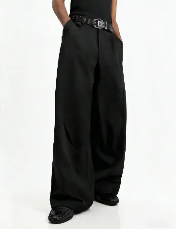 Pantaloni SHEIN, negru