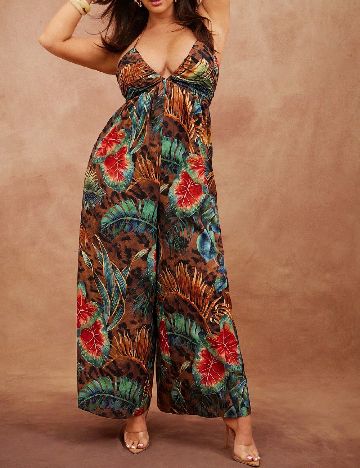 Salopeta SHEIN CURVE, mix culori
