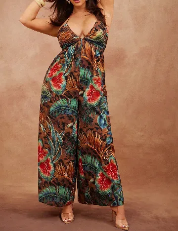 Salopeta SHEIN CURVE, mix culori
