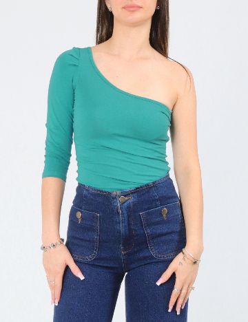 Body Bershka, albastru