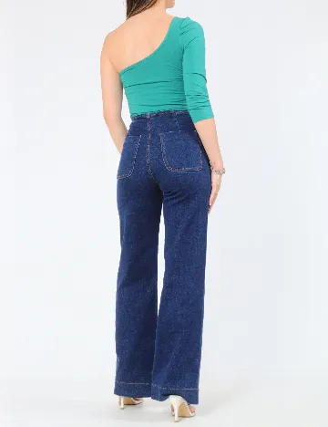 Body Bershka, albastru