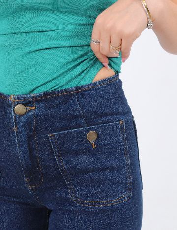 Body Bershka, albastru