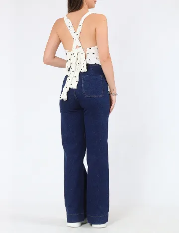 Body Pull&Bear, alb/negru