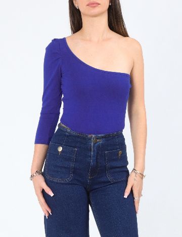 Body Bershka, albastru