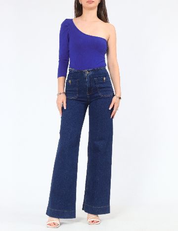 Body Bershka, albastru