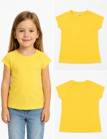 Tricou Zara, galben