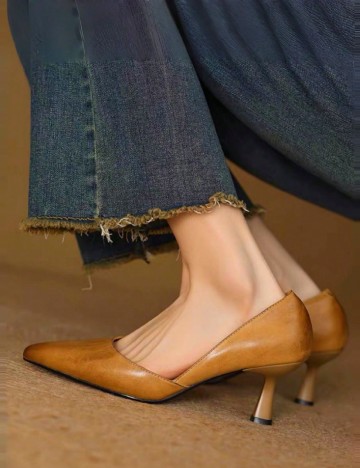 Pantofi SHEIN, maro