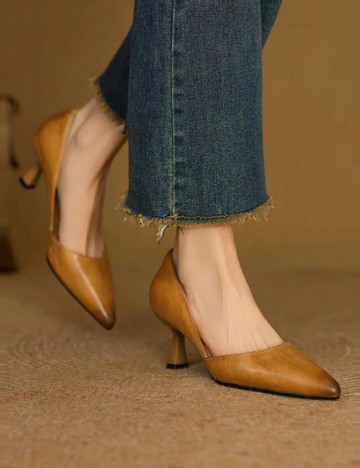 Pantofi SHEIN, maro