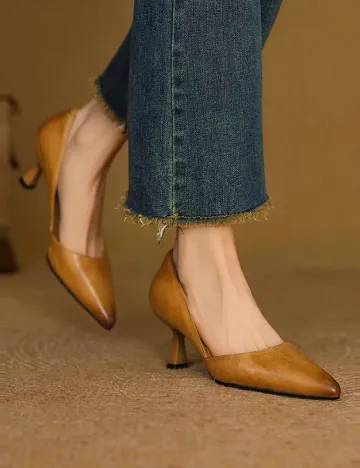 Pantofi SHEIN, maro