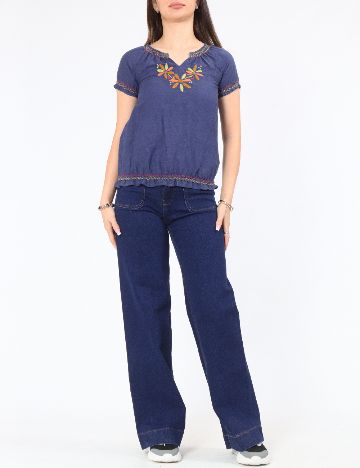 Bluza Zara, albastru
