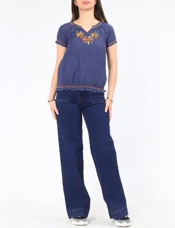 Bluza Zara, albastru