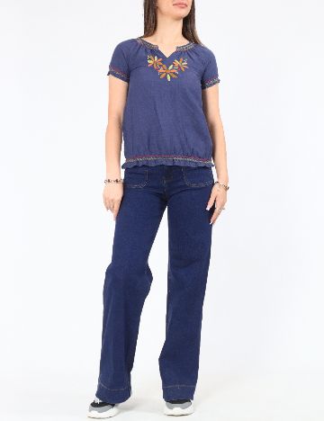 Bluza Zara, albastru